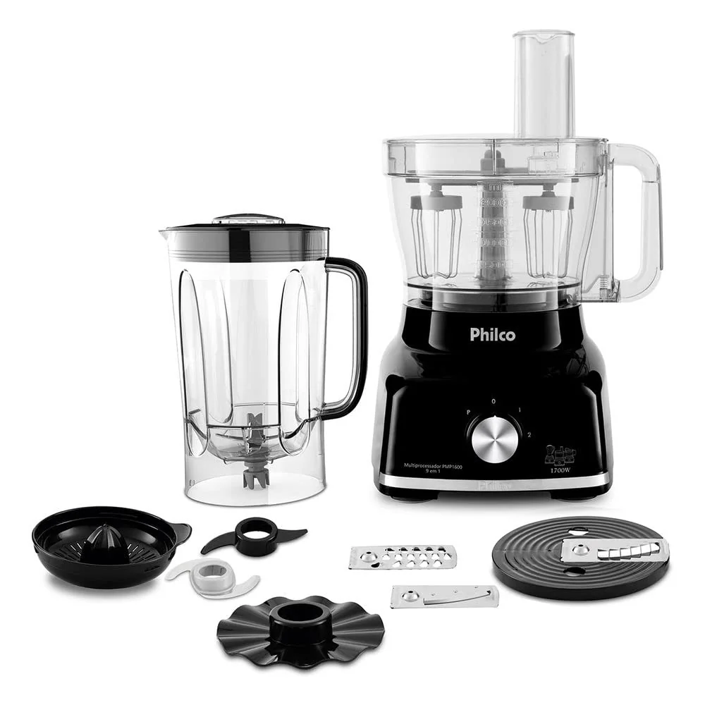 Multiprocessador Philco Pmp1600p 1700W Preto 127v