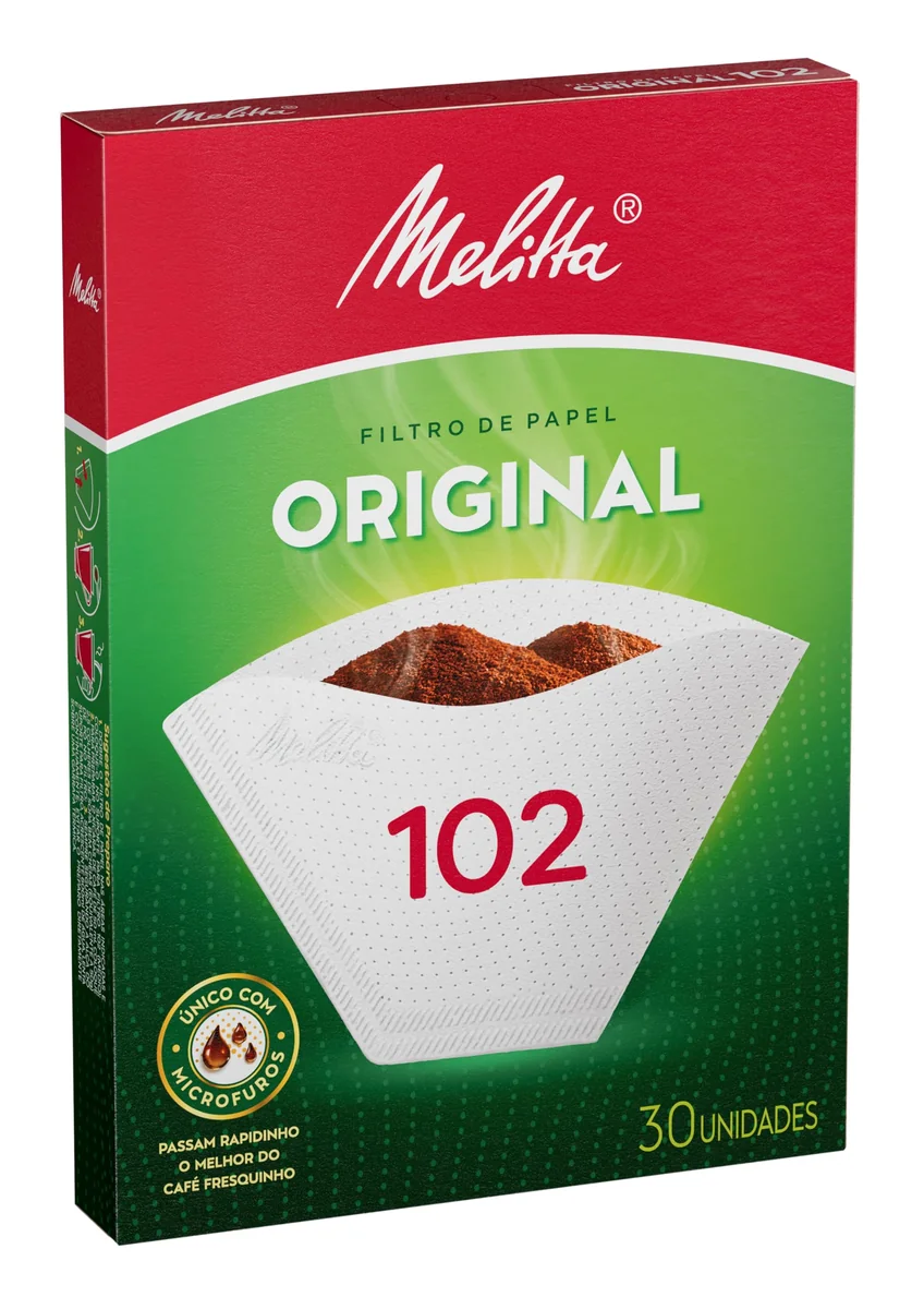 Melitta Filtro de Papel 102 - 30 Unidades