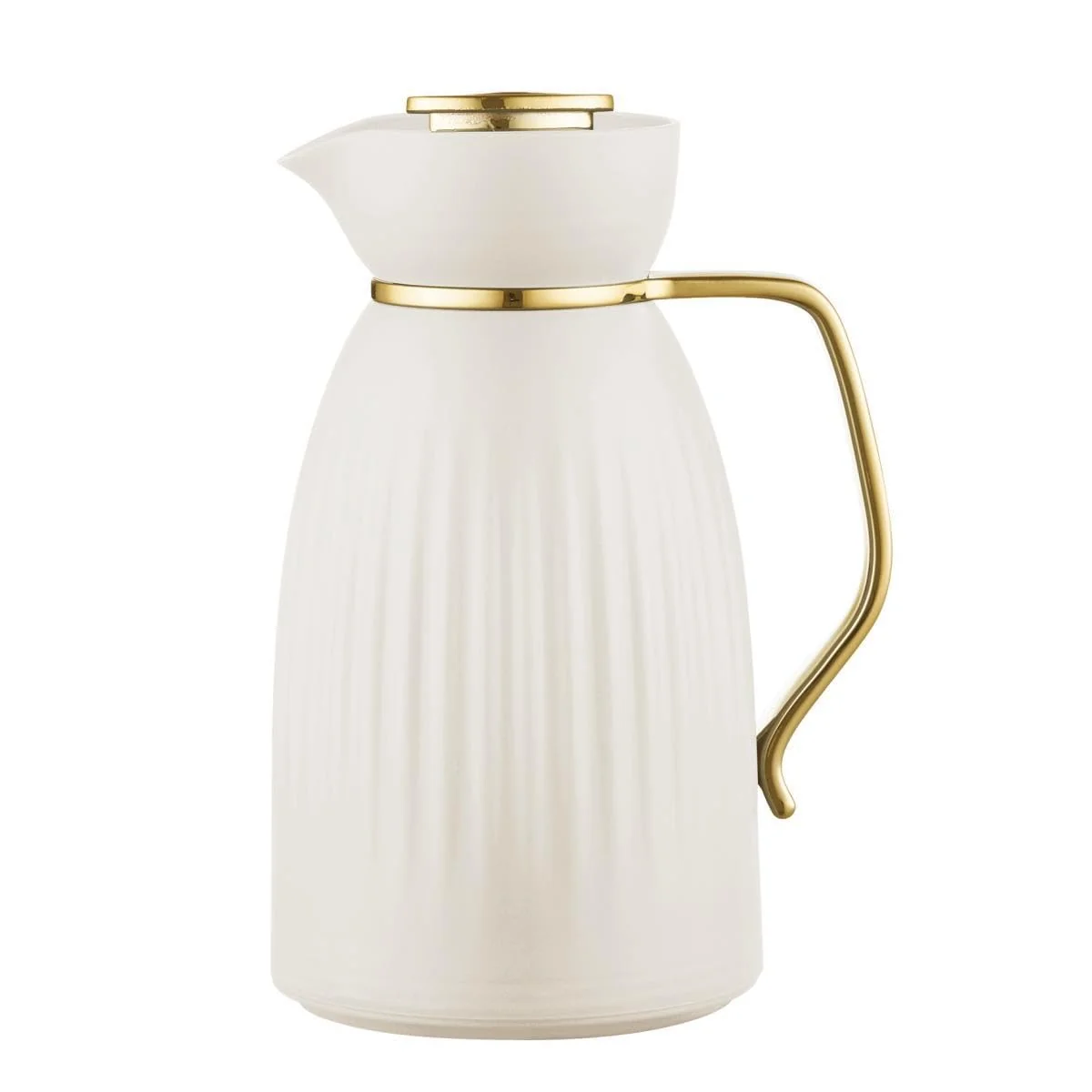 Tuut Garrafa Térmica Jade Click Abre e Fecha Off White 1L