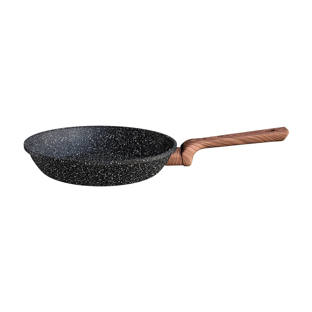Euro Home - Frigideira 26 cm de alumínio com antiaderente ColorStone Wooden - ALU8358-WD
