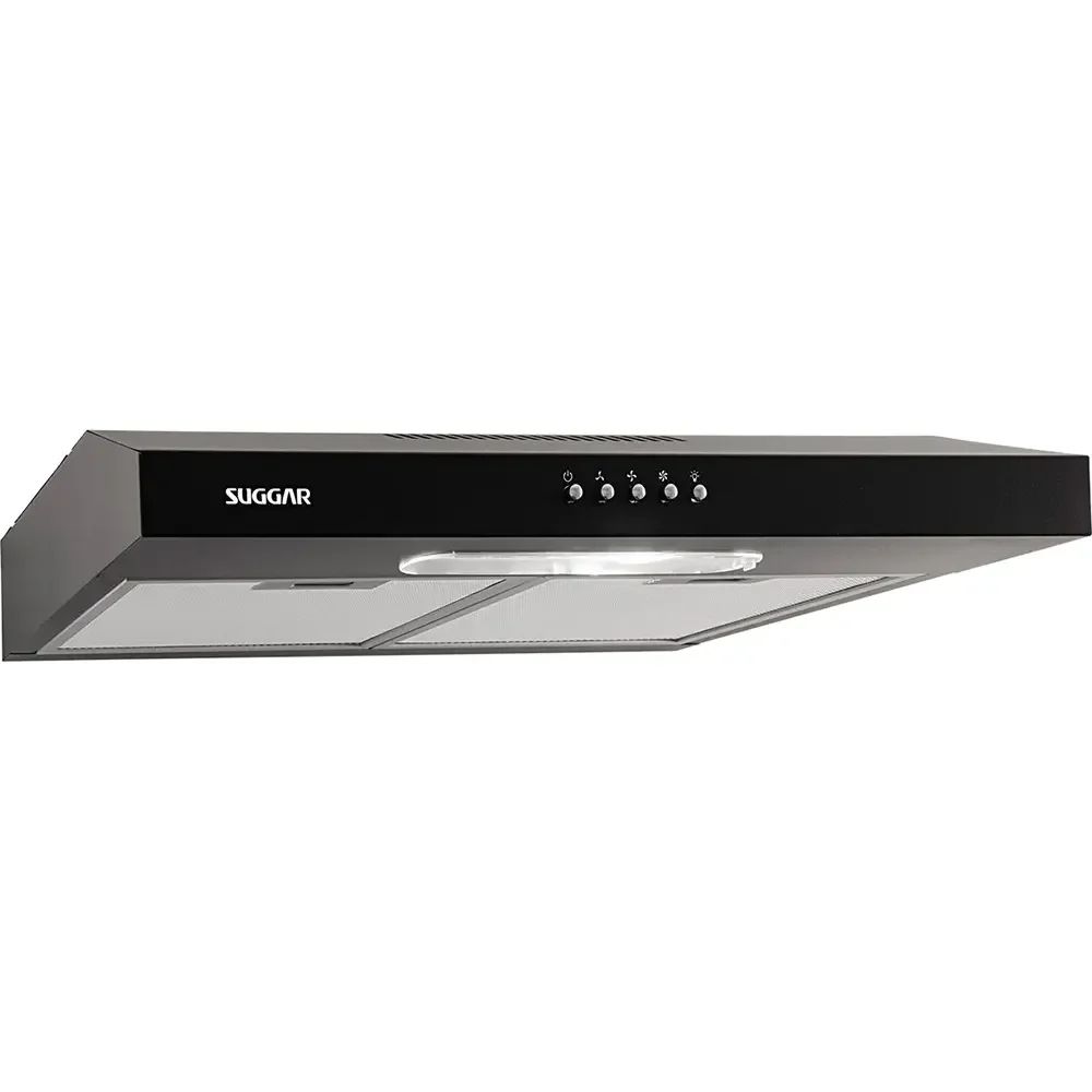 Depurador E Exaustor De Ar Slim 60 Cm Preto Suggar Preto 220v
