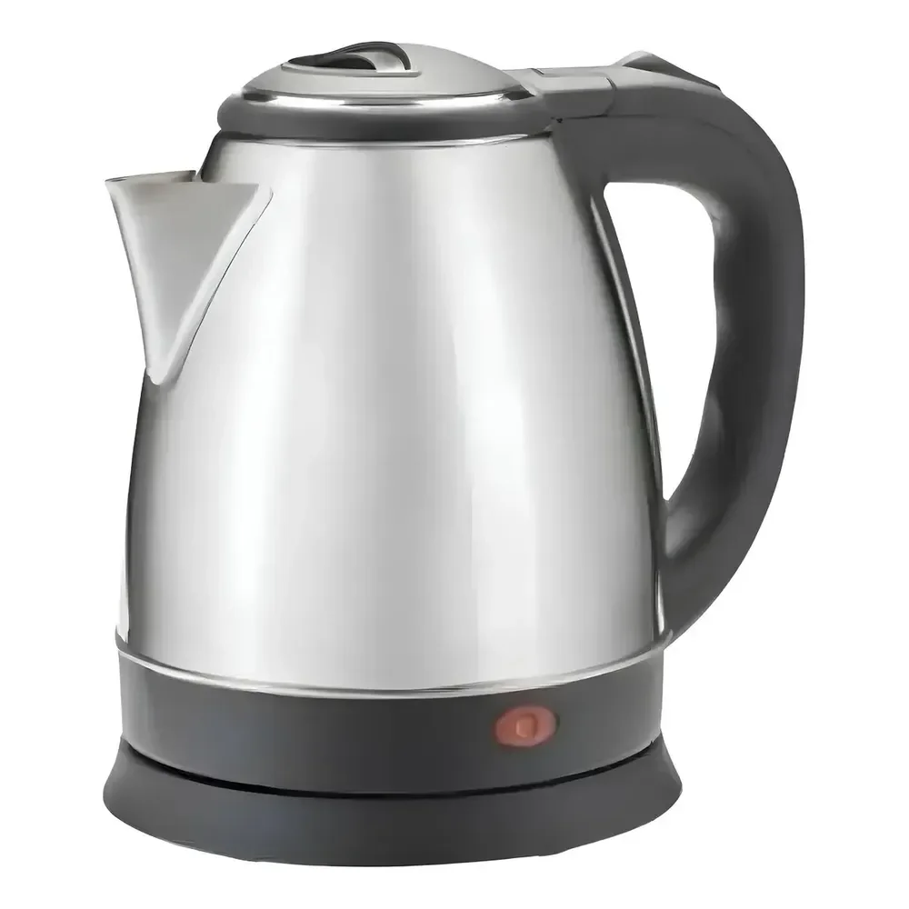 Chaleira Elétrica Inox 1,8l 1500w Aquecimento Rápido Automática Prateado 220v
