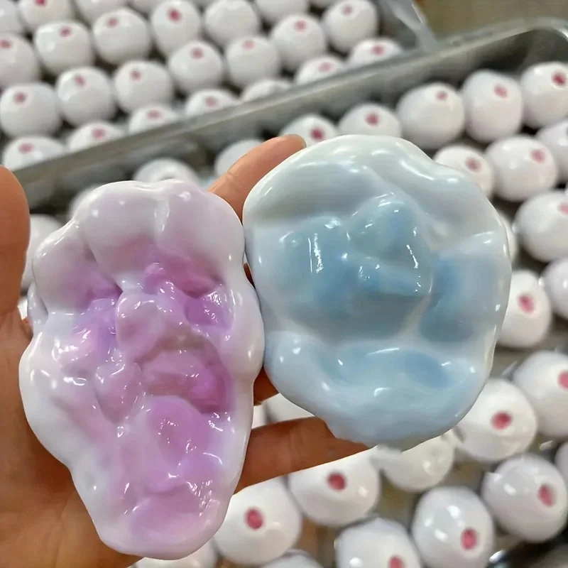 Novo Brinquedo Squishy de Gelatina Líquida para Apertar, Bola de Gelo Macia para Crianças e Adultos, Brinquedo Sensorial Anti-stress, Presente para Festas, Jogos de Entretenimento Inovadores