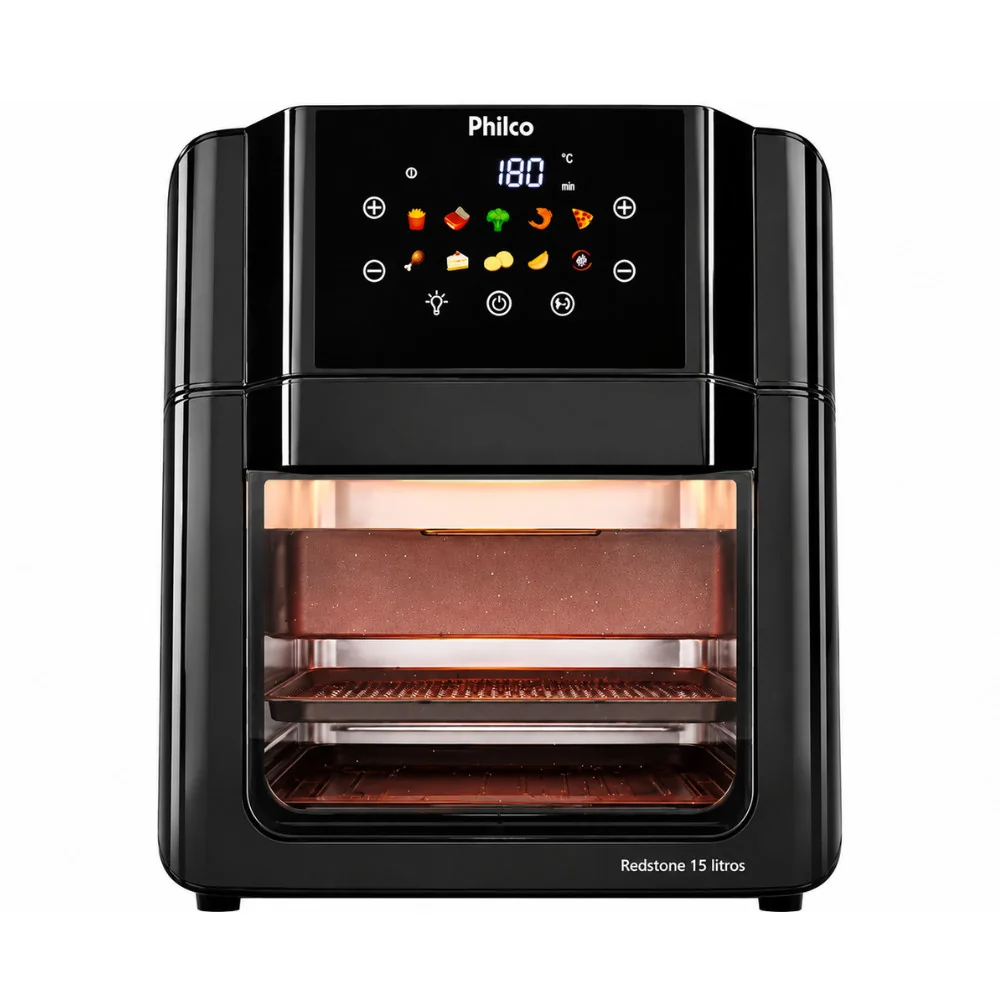 Air Fryer Fritadeira 15l 10 Funções 1900w Paf15c 127v Philco
