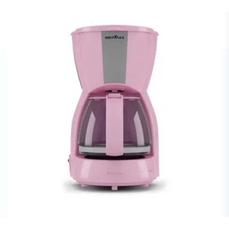 Cafeteira Britânia BCF15 Inox Rosa NOVA 15 Xícaras 800W
