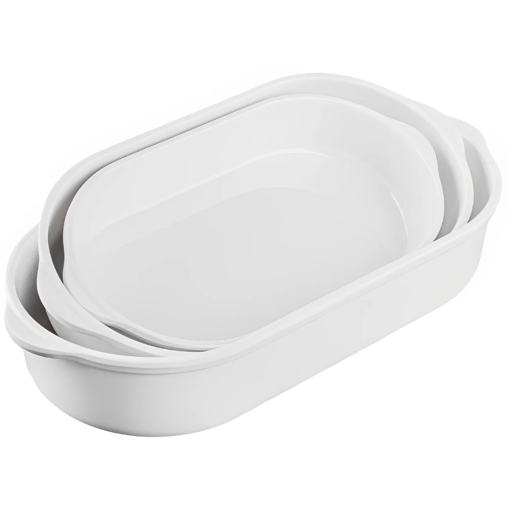 Kit 3 Travessas Brancas Para Servir Tigelas de Melamina Bellagio NÃO É LOUÇA 24 cm, 28 cm e 32 cm
