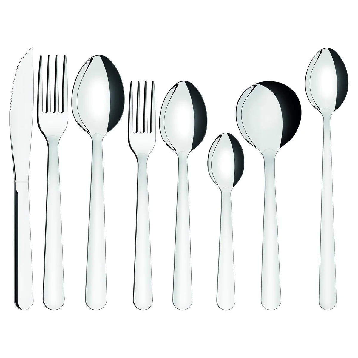 Faqueiro Aço Inox Tramontina Malibu 74 peças
