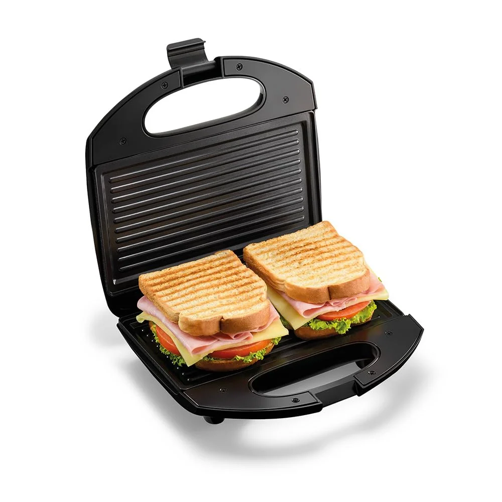 Sanduicheira Brunch Time 2 em 1 Elgin Sanduicheira e Grill Antiaderente Preta 110V