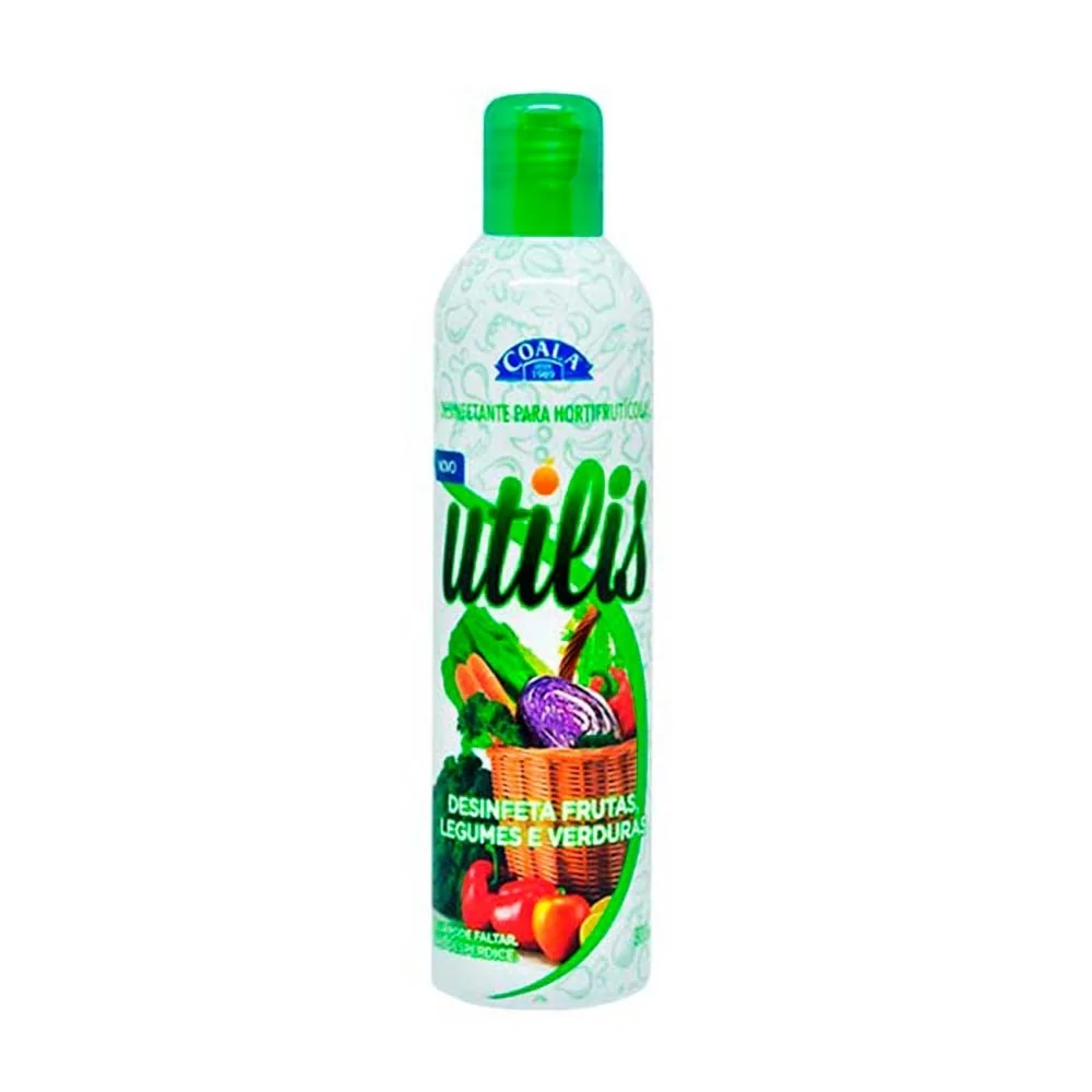 Coala Desinfetante de Hortifrutícolas Utilis 300 ml