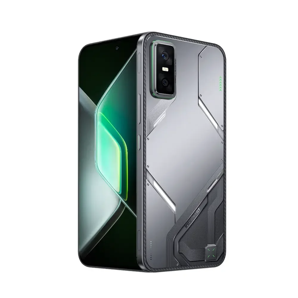 Smartphone Gamer Infinix GT30 PRO 5G - 12GB RAM 256GB Câmera Dupla 108MP+ Selfie 13MP NFC 6,78" Amoled 144Hz Dual Chip - Memória RAM Expansível Até 24GB - Chumbo +500 vendidos