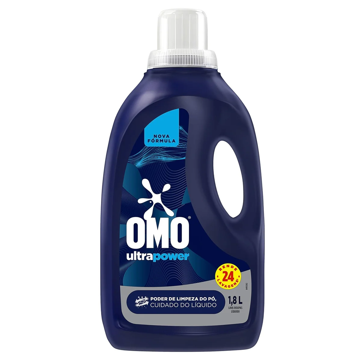 OMO Lava-Roupas Líquido Omo Ultra Power Frasco 1 8L