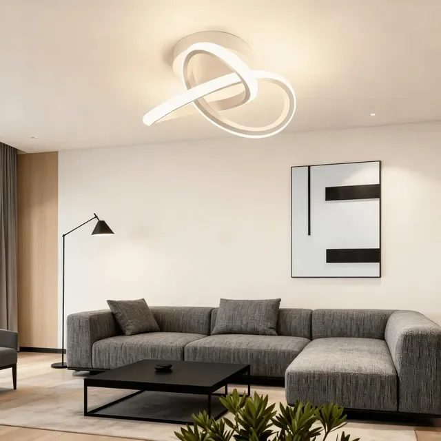 Luminária De Led Sobrepor Paflon Top Moderna 3 Em 1 Bivolt