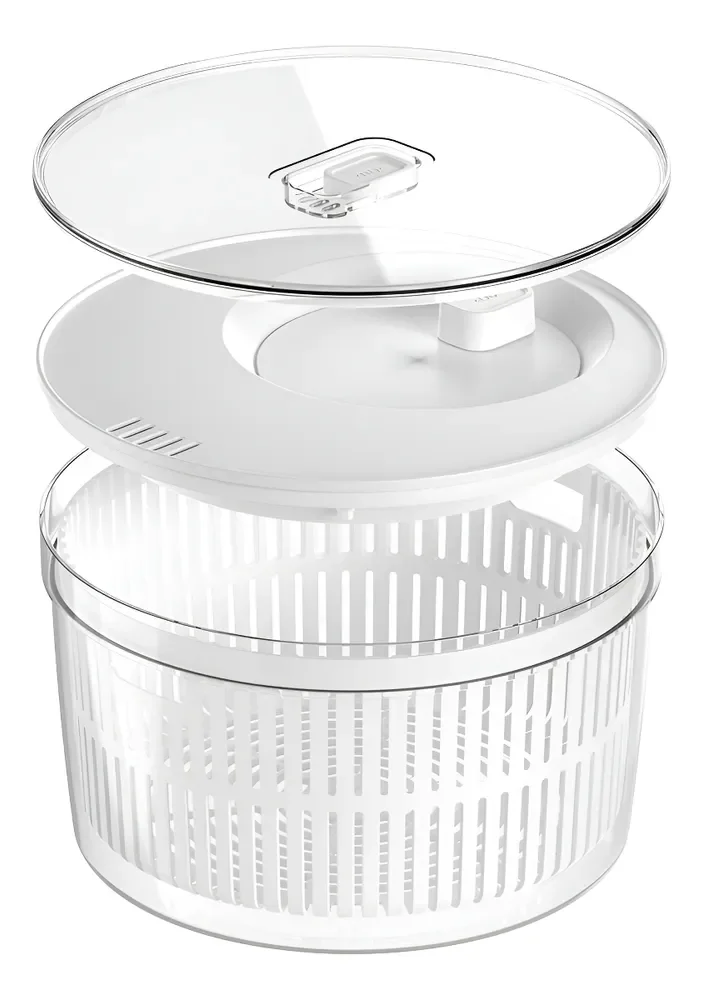 Conjunto Secador e Organizador de Salada OU Clear Fresh 5.5L