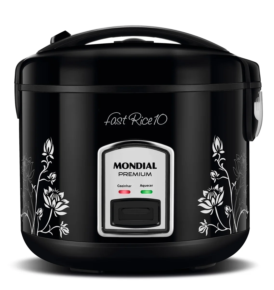 MONDIAL Panela Elétrica de Arroz, Preto, 700W, 220V - PE-44-10X