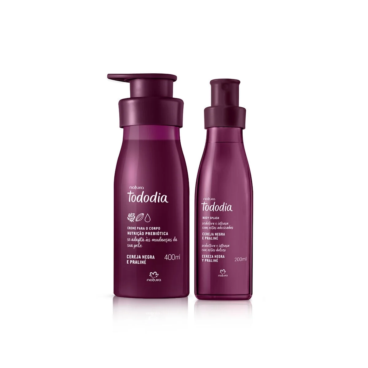 Kit Cereja Negra e Praliné Tododia (2 produtos)
