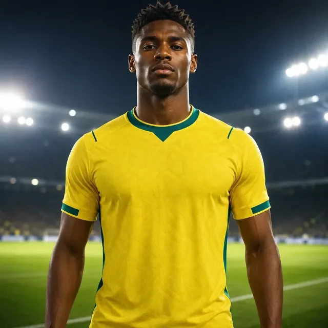 Camisa Jogador Top 1.1 Tailan Masculina Amarela 2026