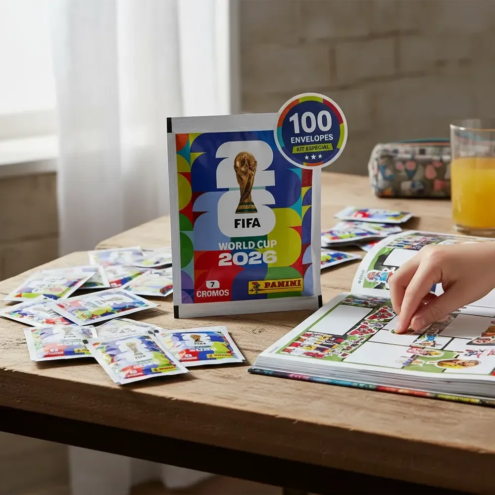 Copa Do Mundo Fifa 2026 Kit 100 Envelopes 700 Figurinhas Copa Do Mundo 2026 100