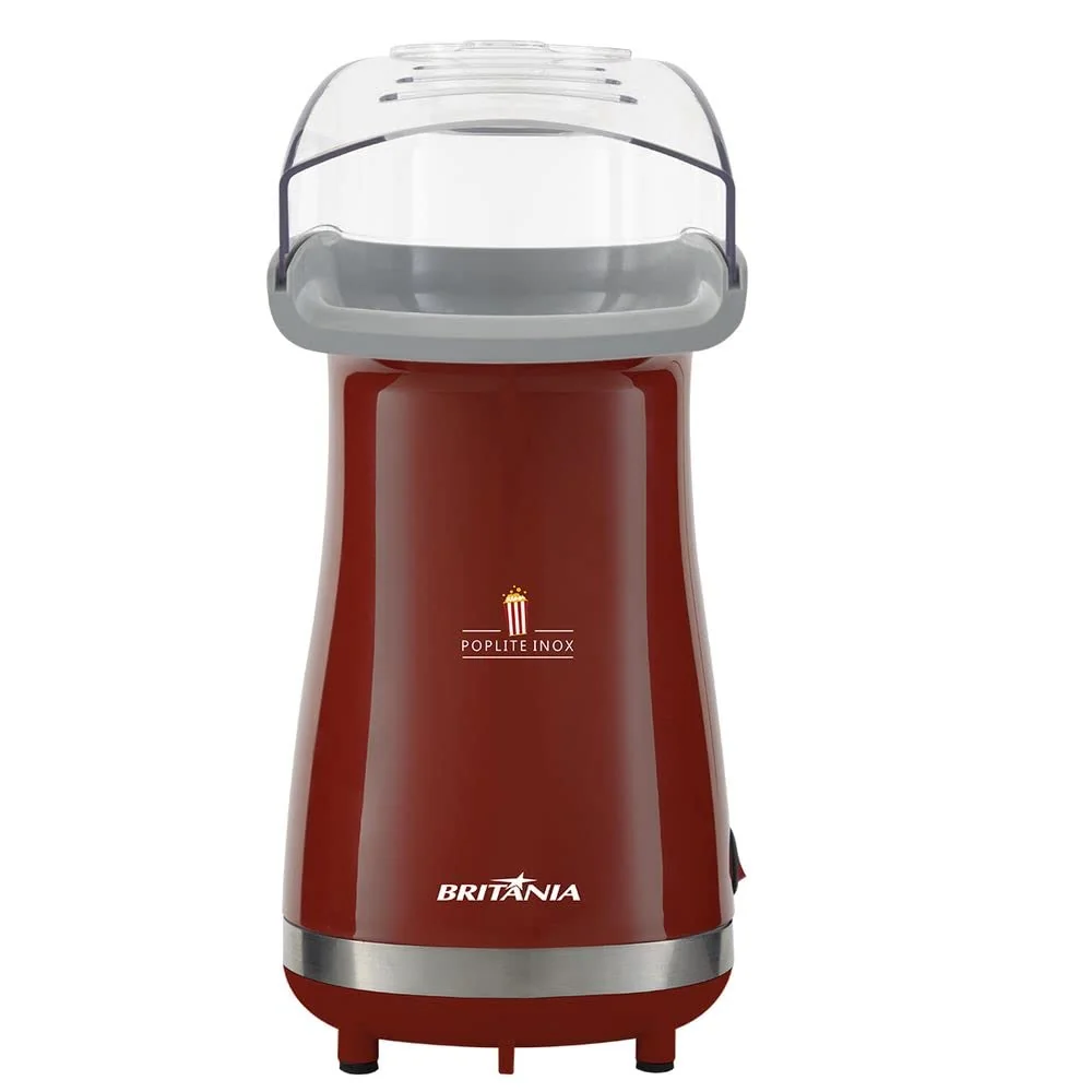Pipoqueira, Poplite inox Bpi01vi, Vermelho, 220V, Britânia