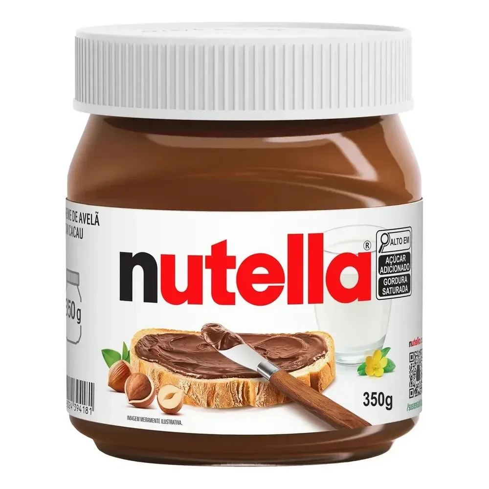 Nutella Creme Tradicional De Avelã 1 Uni 350g