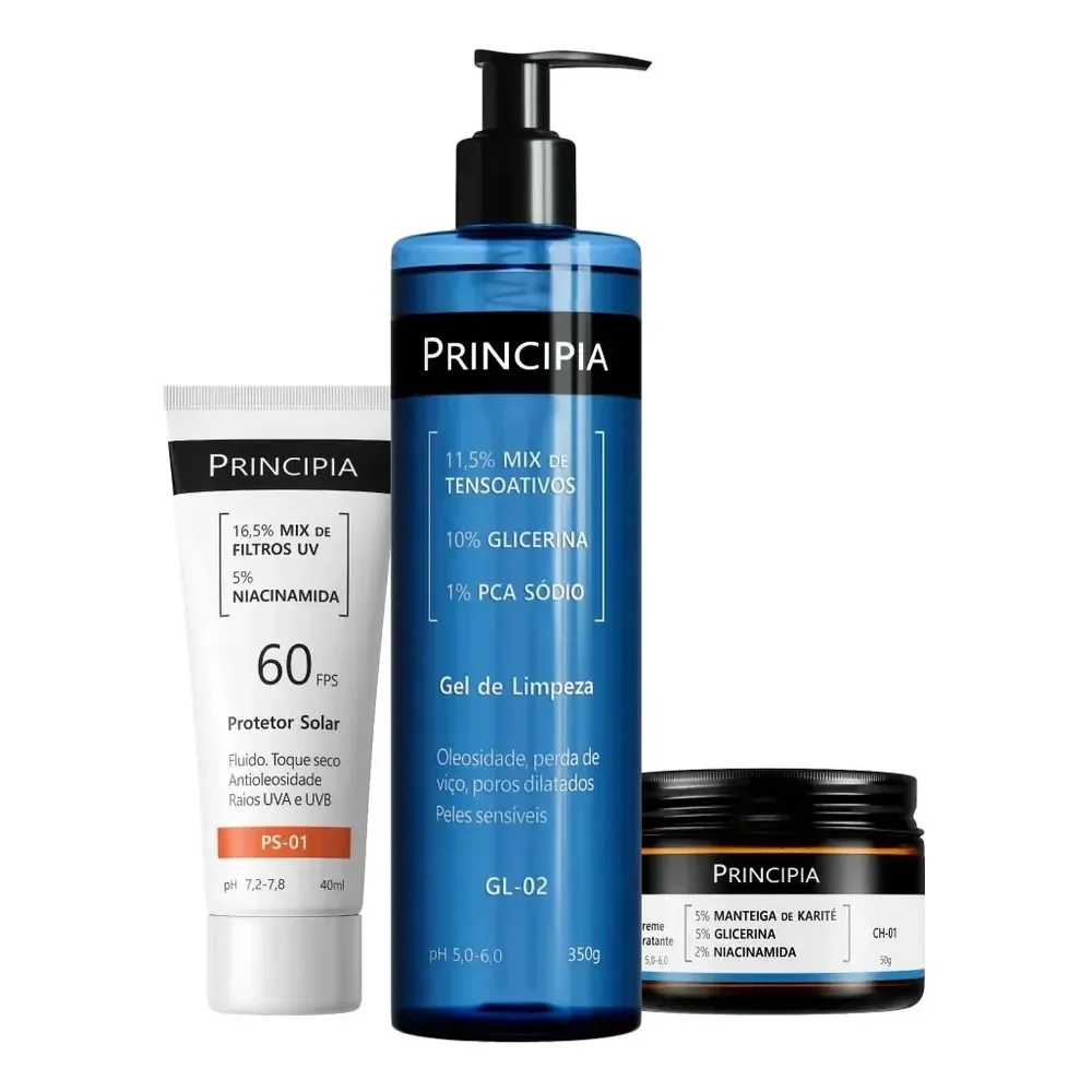 Principia Kit Completo Para Pele Sensivel Com protetor