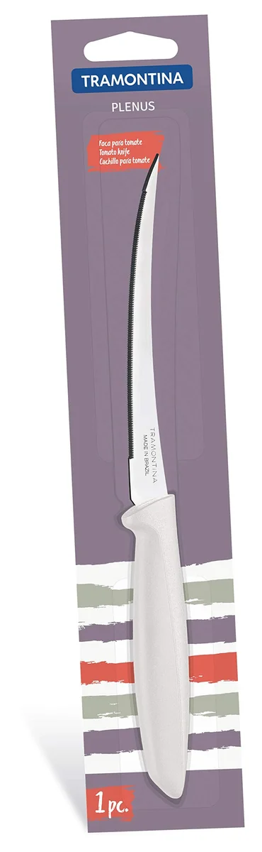 Tramontina 23428135 Faca para Tomate 5", Branco