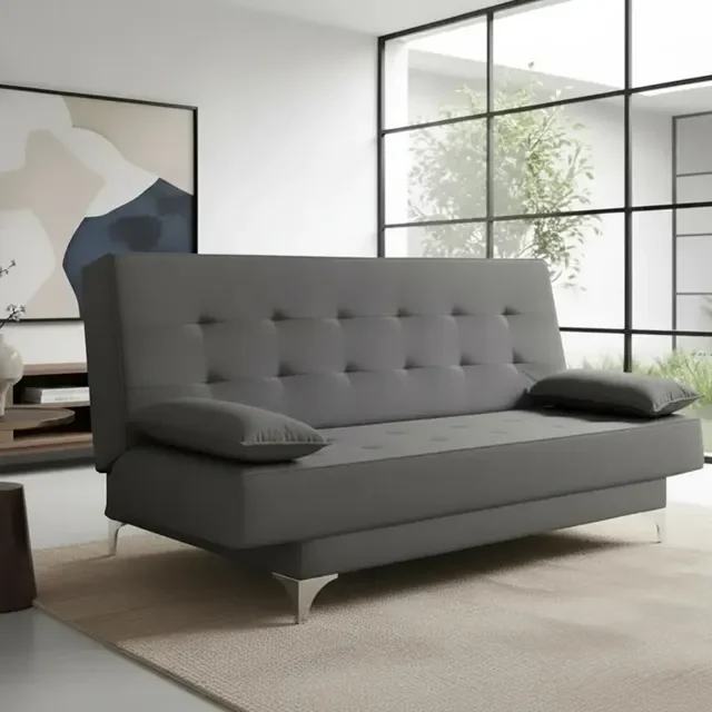 Sofá Cama Reclinável 3 Lugares Moderno Casal Cores Maverick