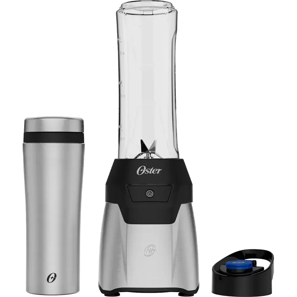 Blender Power Inox Oster Com 2 Jarras To Go Cor Prateado 127v