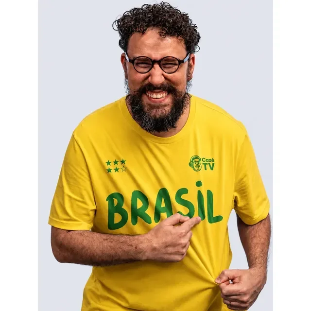 Camisa 10 Amarela Traje  Cazétv