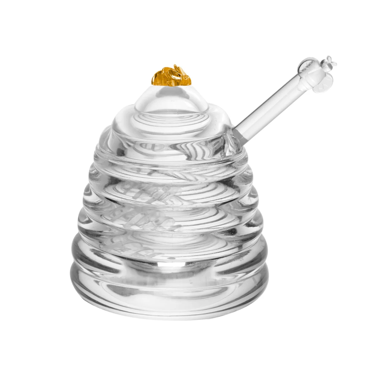 LYOR - Meleira de Cristal Ecológico Little Bee 9cm x 9cm x 9,5cm