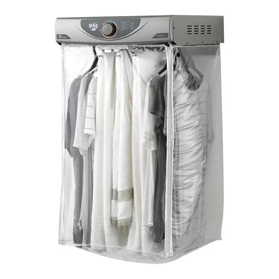 Secadora De Roupas Fischer 8kg Super Ciclo Suspensa Prata 220v Cinza