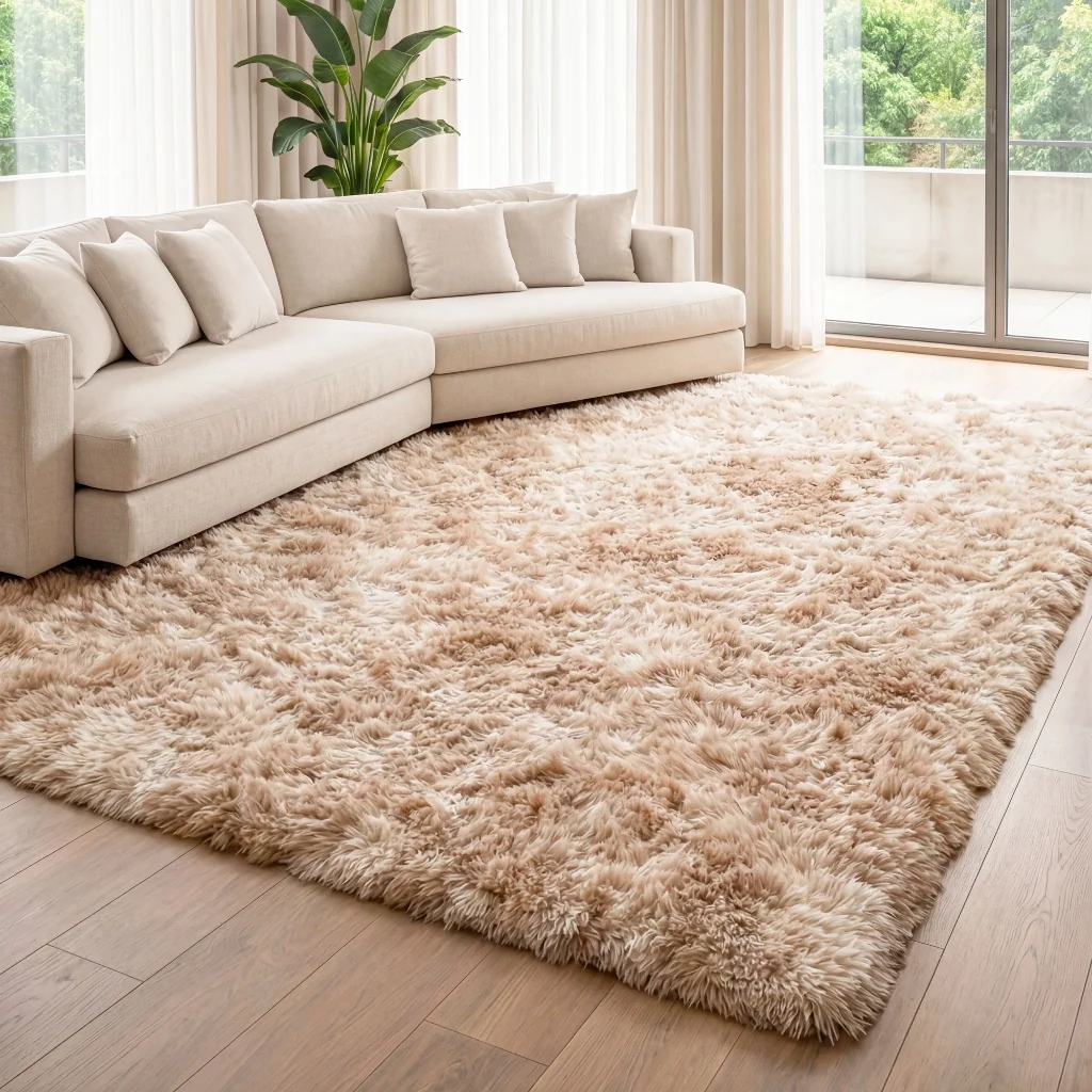 Tapete Sala Grande 3,00 x 2,00 Peludo Felpudo Várias Cores Promoção