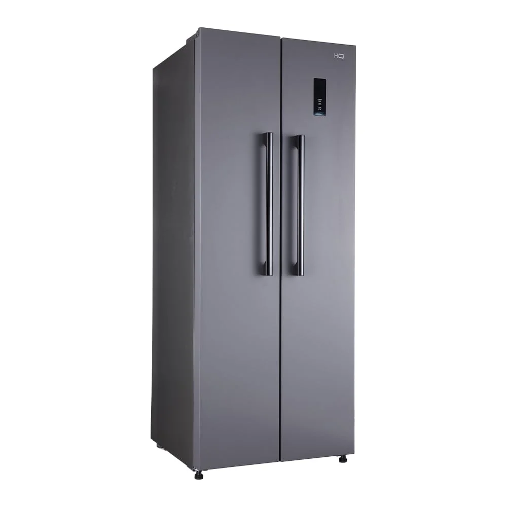 Geladeira Refrigerador HQ Frost Free Side By Side 460 Litros Cinza HQ-460SBSFF (220V)