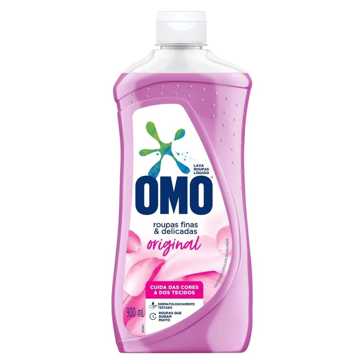 OMO Roupas Finas E Delicadas Original - Sabão Liquido 900Ml