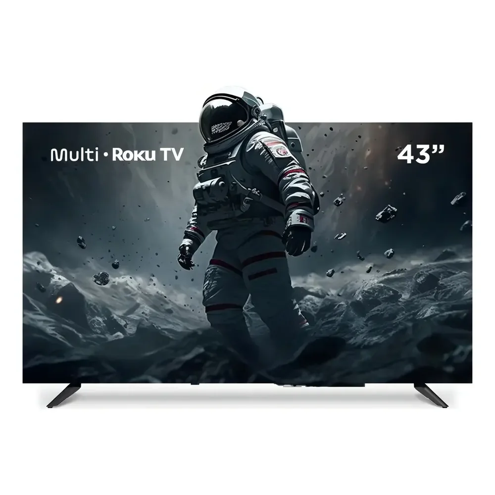 Smart Tv Dled 43 Fhd Multi Roku 3hdmi 2usb Wi-