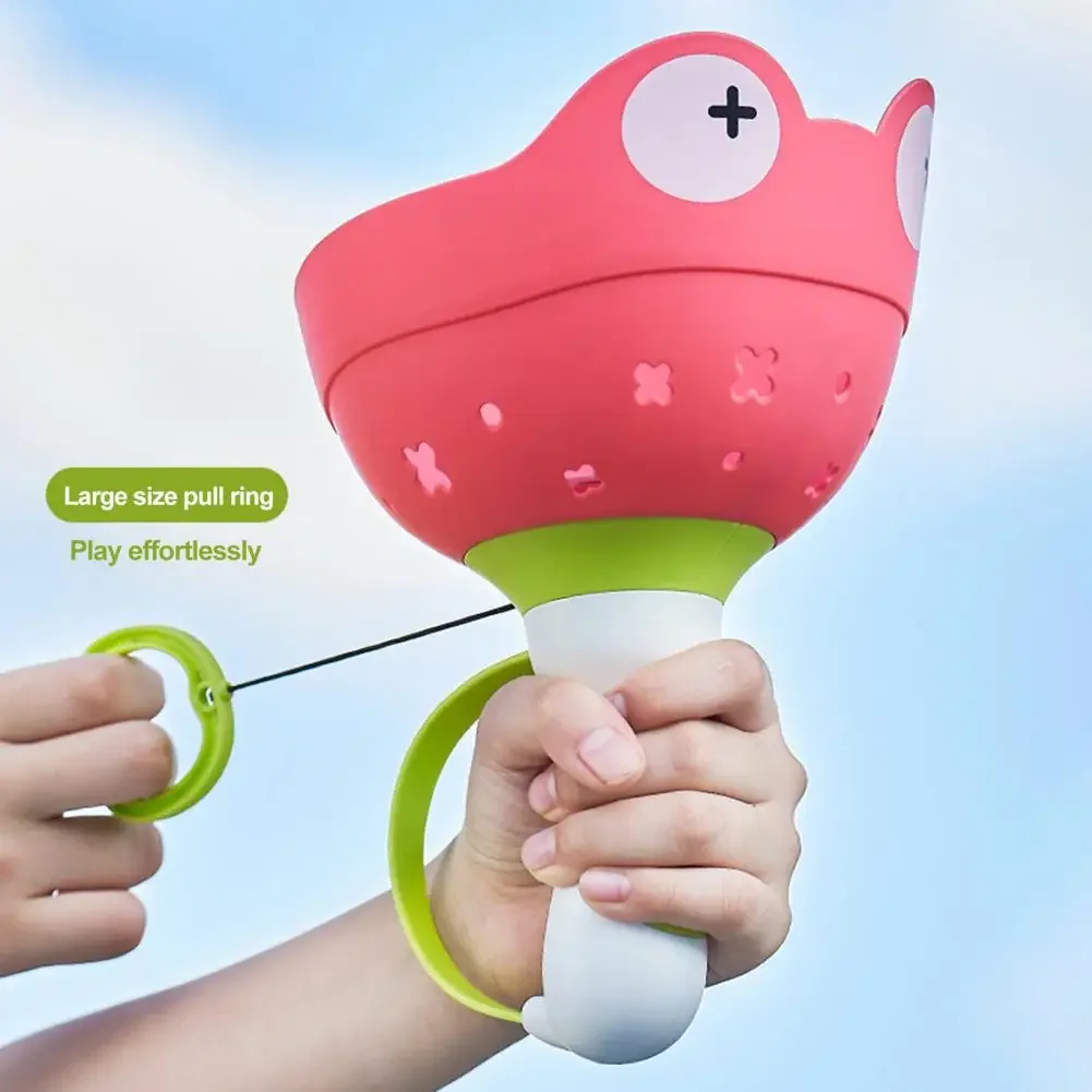 Brinquedo Infantil: Kit de Jogo de Lançamento e Captura de Frisbees com Catapulta de Sapo para Festas no Jardim, Aniversários e Presentes de Feriado