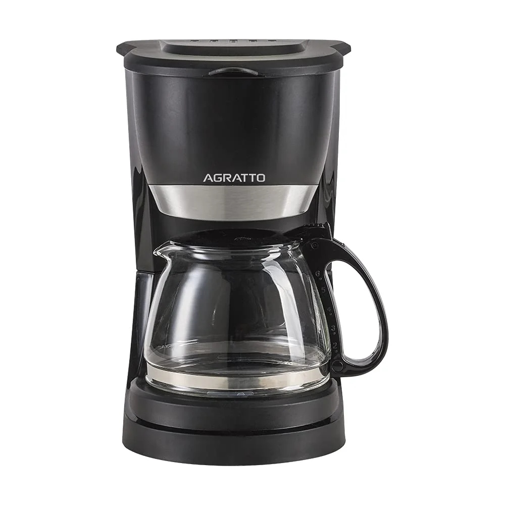 CAFETEIRA ELETRICA AGRATTO VETRO CAFFE 15X CEV15-02 220V, Agratto, 6048, Preto
