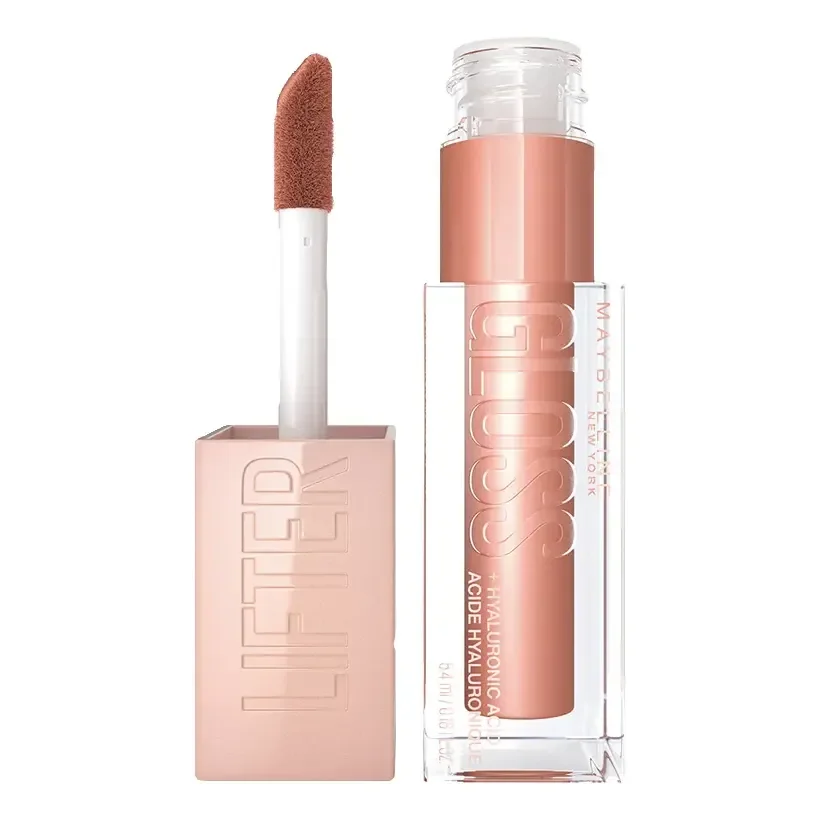 Brilho Labial Com Ácido Hialurônico Promove Lábios Volumosos Hidratados E Cheios De Brilho Com Aplicador Xl Para Make Glow Maybelline Ny Lip Lifter Gloss Cor Stone 5.4ml 008 Stone