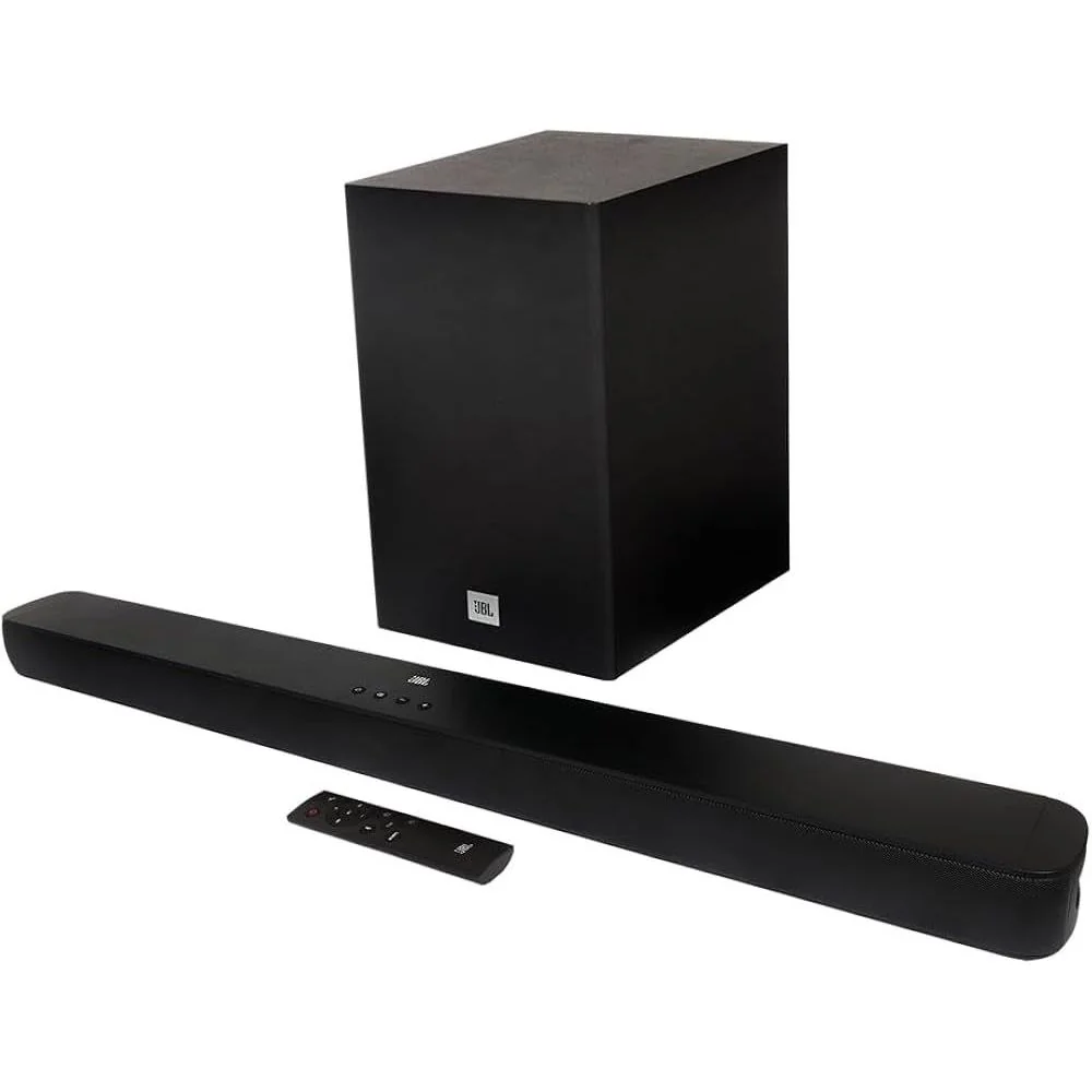 Soundbar JBL  Bluetooth, Cinema SB180, 2.1 Canais, Subwoofer de 6,5" Sem Fio  110W RMS
