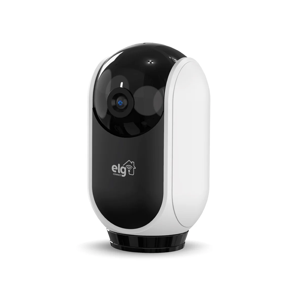 ELG, SHCR600, Câmera Robô 360° Full HD 1080P Inteligente, Conexão WI-FI 2.4GHz, Compatível com Alexa, Áudio Bidirecional, Zoom Digital 6x, Branco