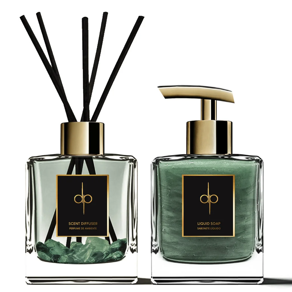 Kit Lavabo Emerald(Esmeralda) Vitalidade –Aromatizadores 100ml | Presente e Decoração | Di Piettro