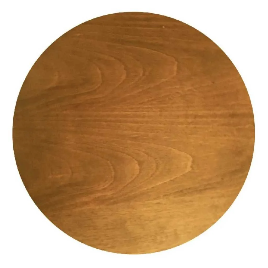 Centro De Mesa Prato Giratório 70 cm - Amadeirado