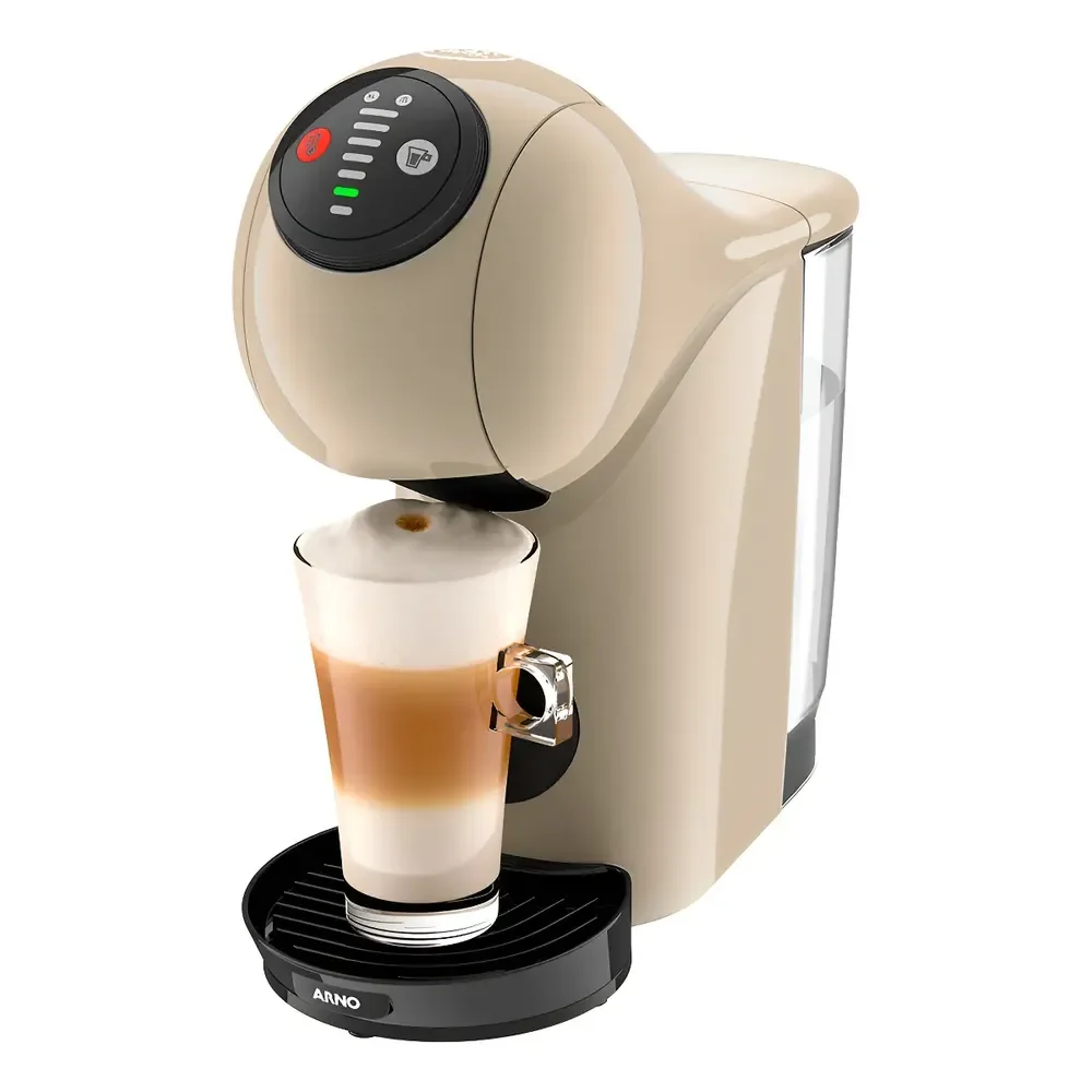 🛍️Cafeteira Nescafé Dolce Gusto Genio S Basic Taupe 110v Cor Bege