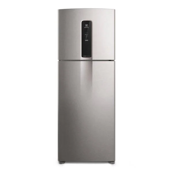 Geladeira Electrolux Frost Free Inverter 481L Efficient com AutoSense SmartBivolt Duplex cor Inox Look (IT70S)