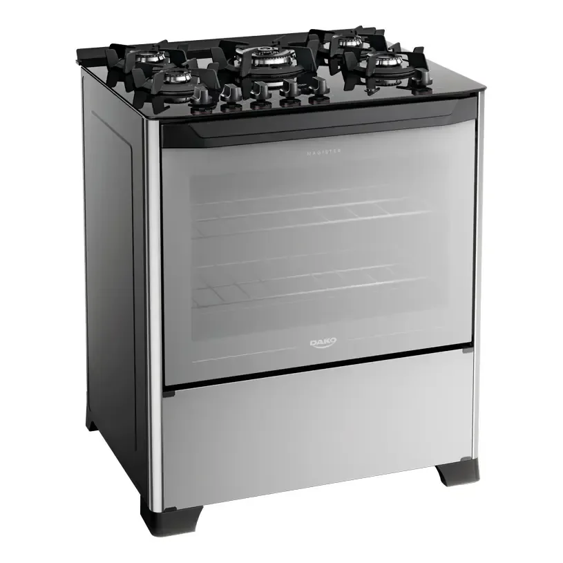 Dako Magister Style 5 Bocas Magi-2170 Gás/elétrica Preto 127/220v