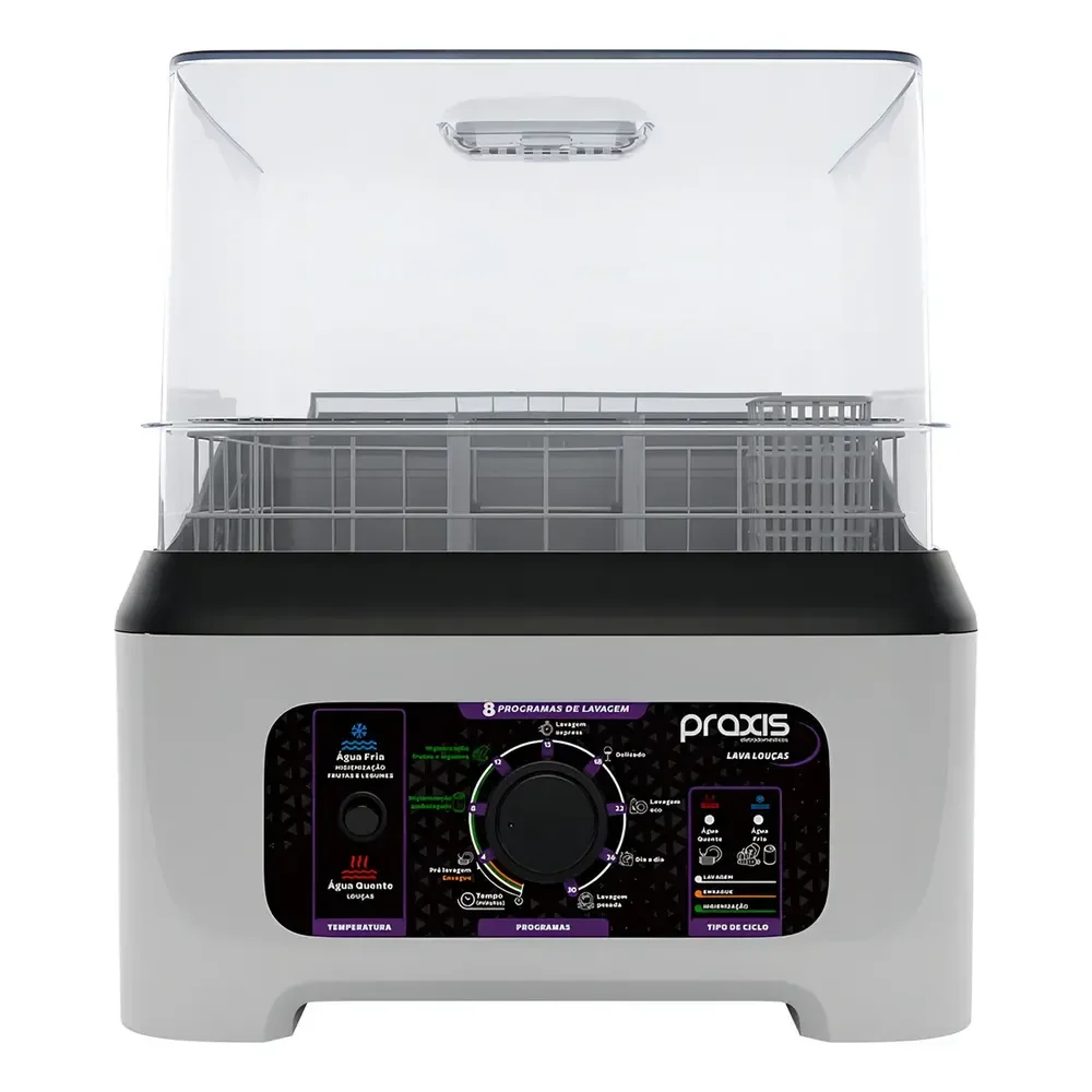 Lava Louças Praxis Portátil Llpp Semi-automática Branca Branco 127v