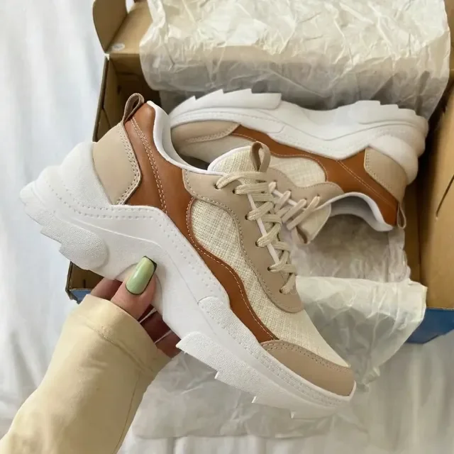 Tênis Feminino Plataforma Conforto E Estilo Garantidos