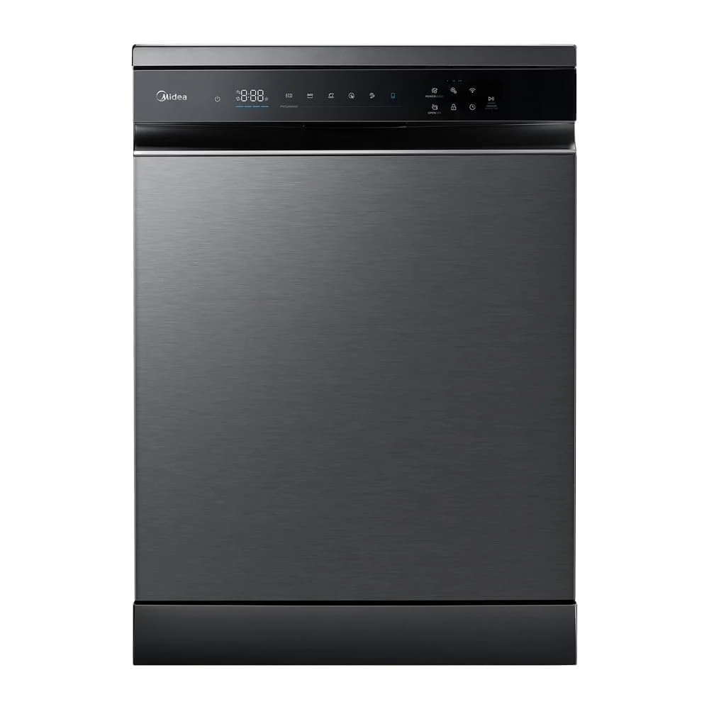 Lava-Louças Midea Smart Home 14 Serviços Black Inox MDWEF1433GBS1 110V