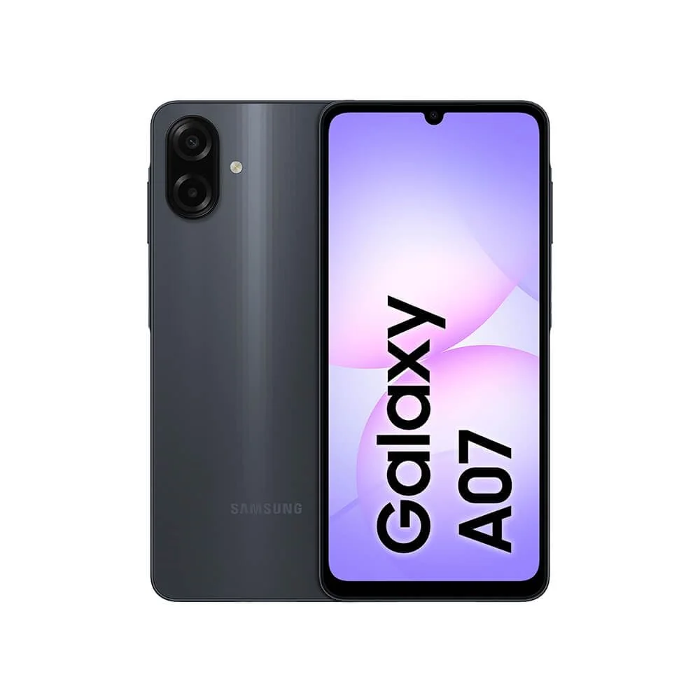 Celular Samsung Galaxy A07 256GB, 8GB, Câm. 50MP, Tela 6.7" - Preto