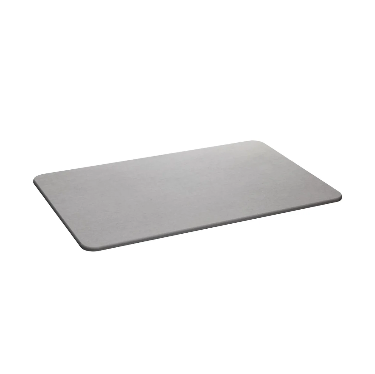 LYOR - Tapete de Pedra Diatomita para Banheiro Cinza 60cm x 39cm