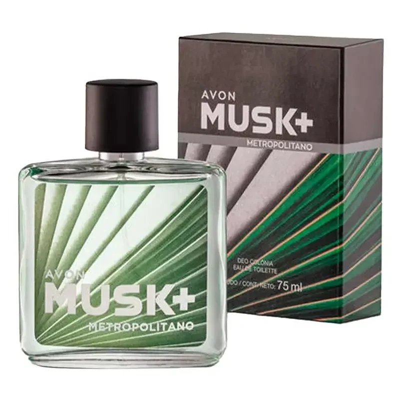 Avon Perfume Musk Metropolitano Deo Colonia Masculino 75ml